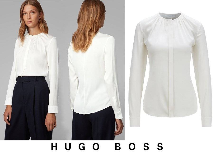 Blusa de seda Hugo Boss Banora8