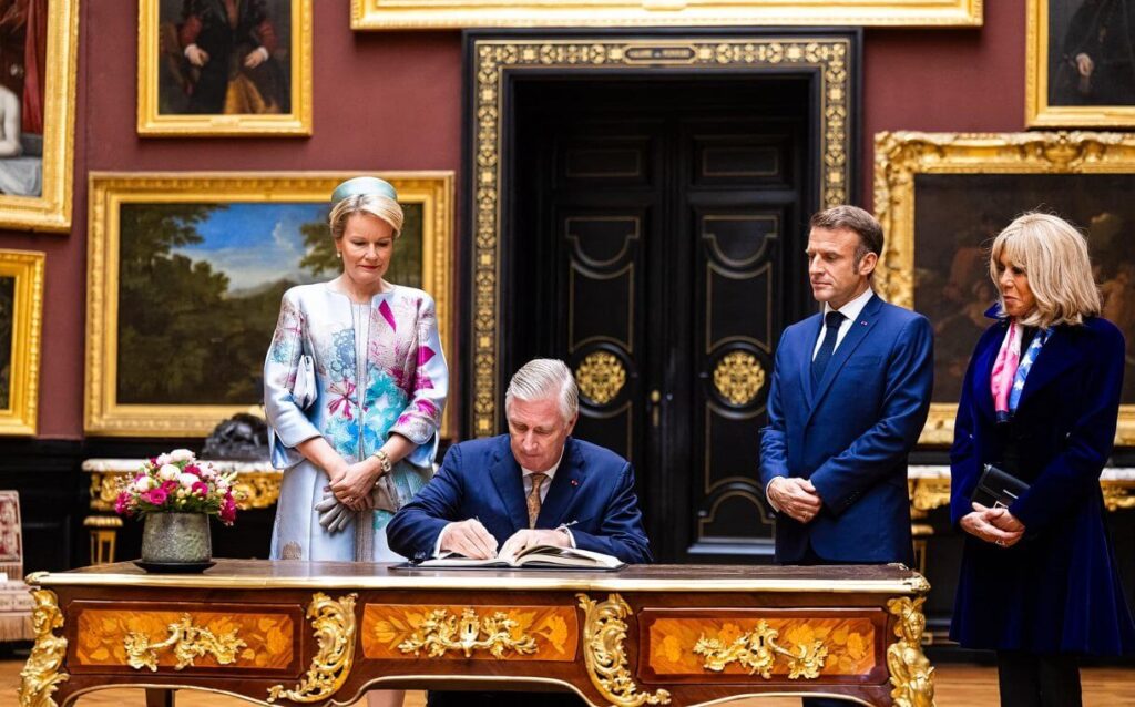 Tercer dia de la visita de Estado a Francia del rey Felipe de Belgica y la reina Matilde 05 1024x638 - Tercer día de la visita de Estado a Francia del rey Felipe de Bélgica y la reina Matilde