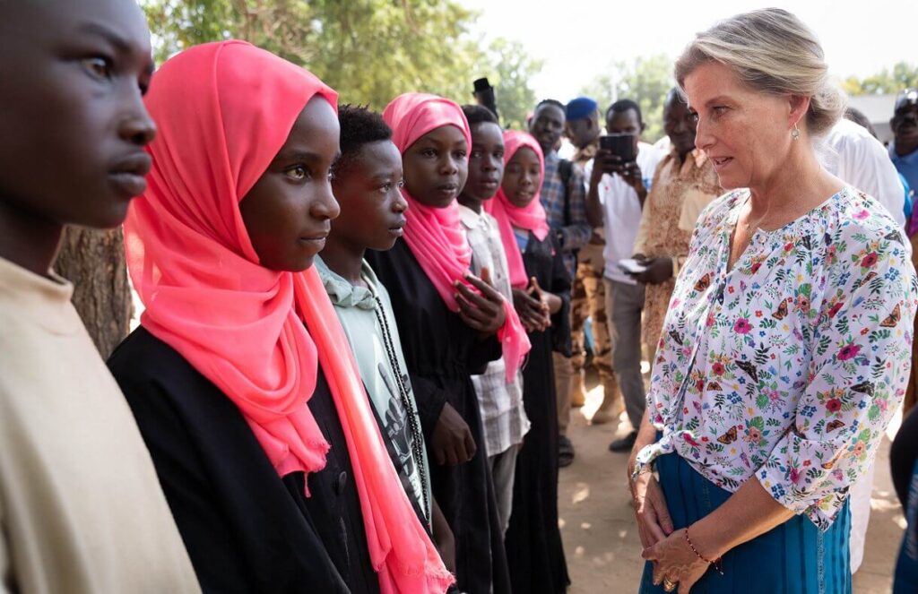 Visita de trabajo de la duquesa de Edimburgo a la Republica del Chad 02 1024x663 - Visita de trabajo de la duquesa de Edimburgo a la República del Chad