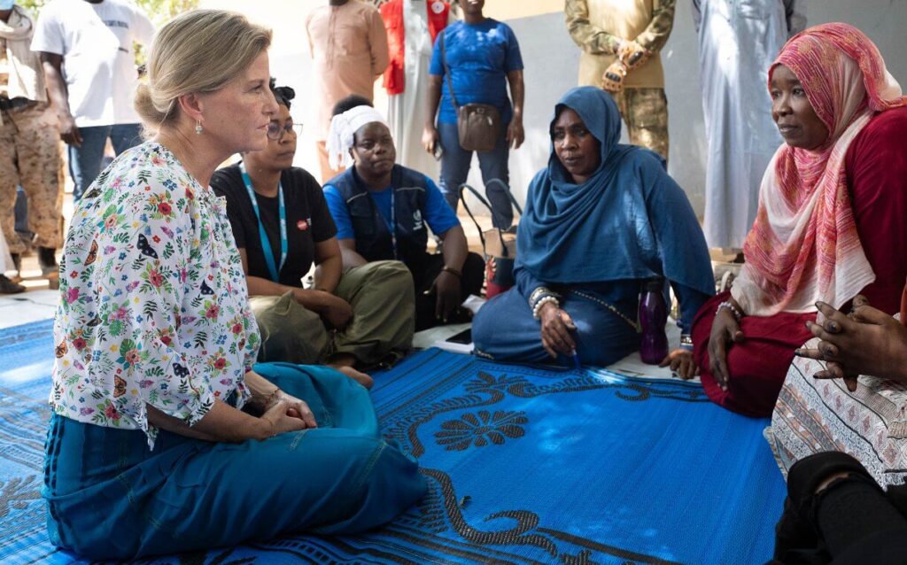 Visita de trabajo de la duquesa de Edimburgo a la Republica del Chad 03 1024x638 - Visita de trabajo de la duquesa de Edimburgo a la República del Chad