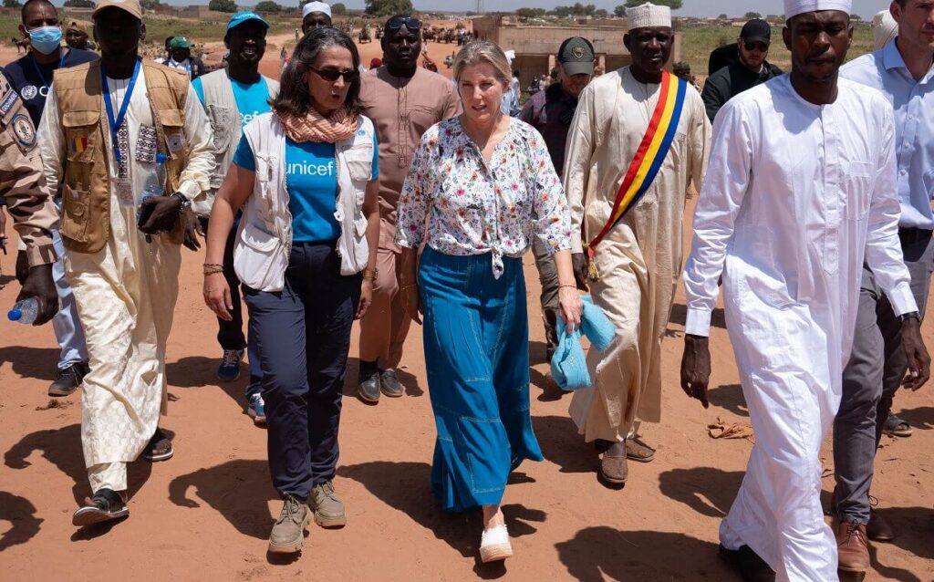 Visita de trabajo de la duquesa de Edimburgo a la Republica del Chad 04 1024x638 - Visita de trabajo de la duquesa de Edimburgo a la República del Chad