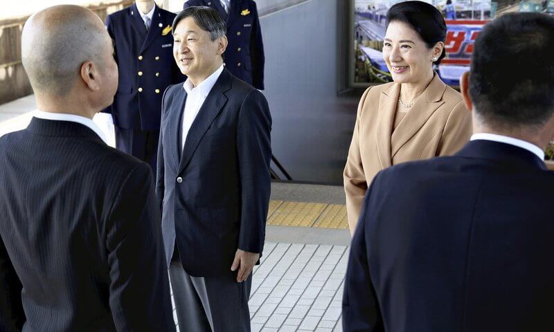 Visita del emperador Naruhito y la emperatriz Masako a la prefectura de Gifu