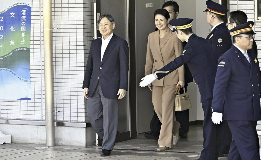 Visita del emperador japones Naruhito y la emperatriz Masako a la prefectura de Gifu 5 - Visita del emperador Naruhito y la emperatriz Masako a la prefectura de Gifu