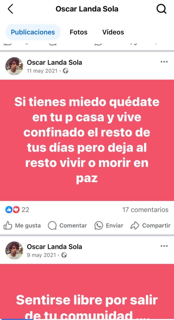 GdJ2i5SWQAE2qZg 559x1024 - ¿Óscar el incoherente o el nuevo influencer del despropósito?