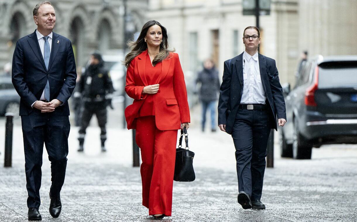 La Princesa Sofía de Suecia participa en un seminario en el Parlamento sueco con motivo del Día Mundial del Niño