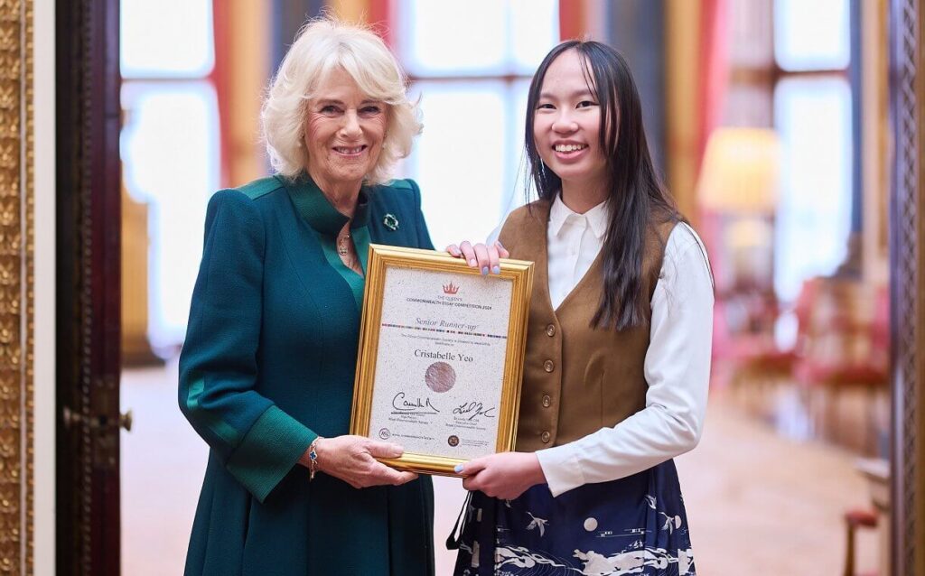 La Reina Camilla ofrece una recepcion para los ganadores del QCEC 2024 4 1024x638 - La Reina Camilla organiza una recepción en honor a los ganadores del Concurso de Ensayo de la Commonwealth 2024