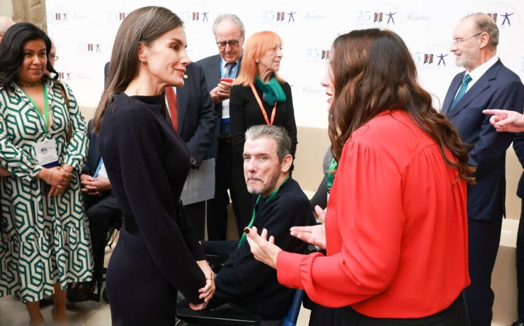 La Reina Letizia asiste al 25o Aniversario de la Fundacion Aequitas 6 1024x638 - La Reina Letizia celebra los 25 años de la Fundación Aequitas en una emotiva ceremonia en el Museo del Prado