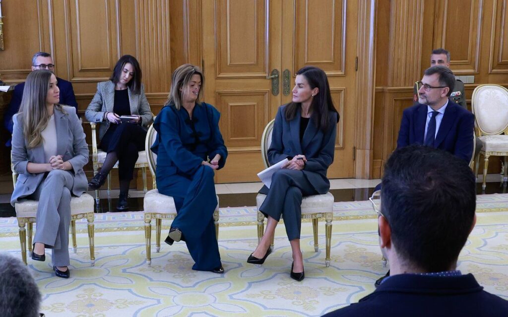 La Reina Letizia recibe a representantes de Code.org y la AEP 6 1024x638 - La Reina Letizia Recibe a Representantes de Code.org y la AEP en el Palacio de la Zarzuela