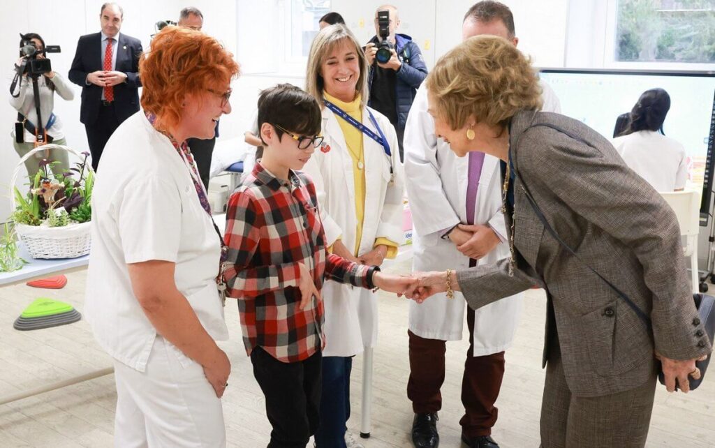 La Reina Sofia visita la Fundacion Instituto San Jose de Madrid 6 1024x642 - La Reina Sofía visita la Fundación Instituto San José en el 125 aniversario de la institución