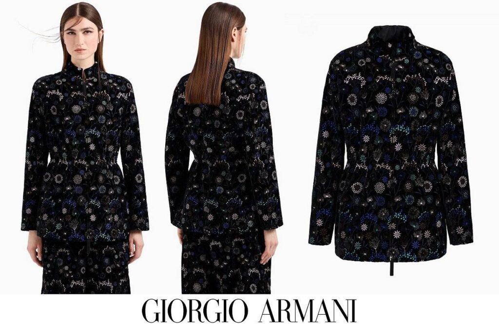 GIORGIO ARMANI Velvet Jacket