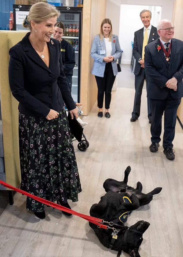 La duquesa de Edimburgo visita un centro de adiestramiento de perros guia 5 - La Duquesa de Edimburgo refuerza su compromiso con el entrenamiento de perros guía en el centro de Reading