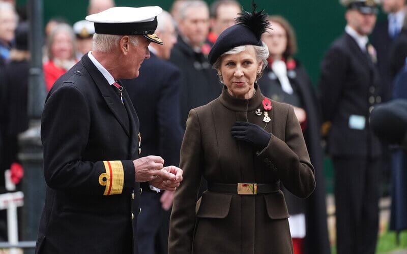 La duquesa de Gloucester asiste a un acto conmemorativo en Westminster 3 - La Duquesa de Gloucester honra a los caídos en la inauguración del Campo del Recuerdo