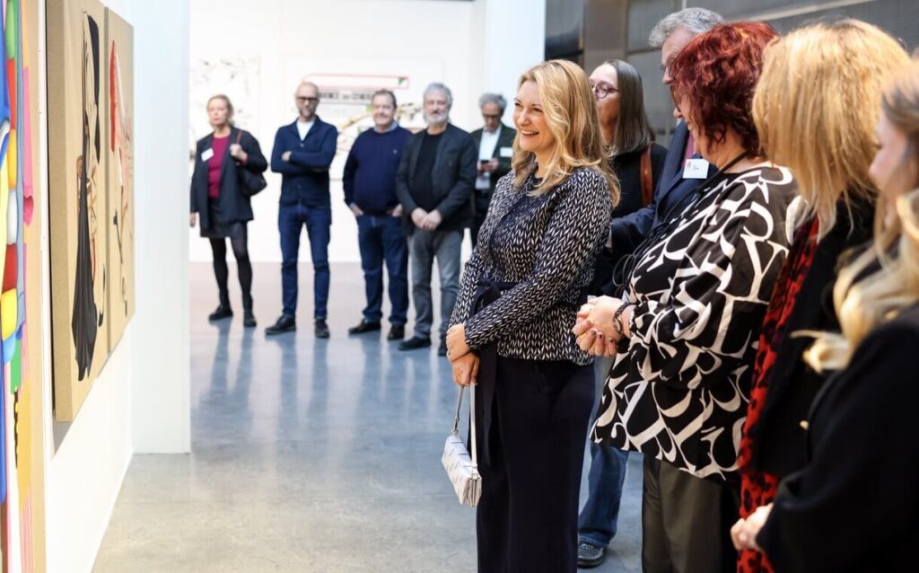 La princesa Estefania visita el Salon du CAL 2024 en Tramsschapp 3 1024x638 - La Princesa Estefanía de Luxemburgo Visita el Salon du CAL 2024 en Tramsschapp