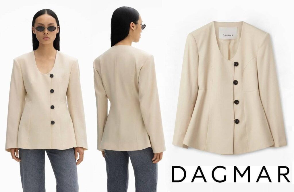 HOUSE OF DAGMAR Blazer sin cuello