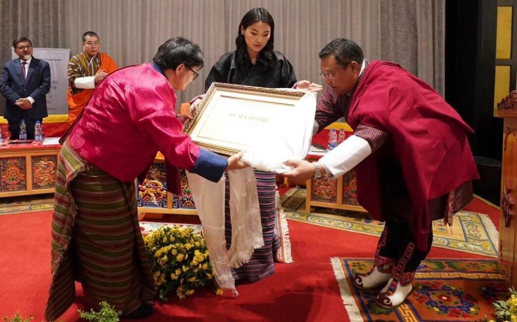 La reina Jetsun Pema asiste a la ceremonia de clausura del Simposio PEMA 4 1024x638 - La Reina Jetsun Pema Clausura el Primer Simposio Nacional de Salud Mental en Bután