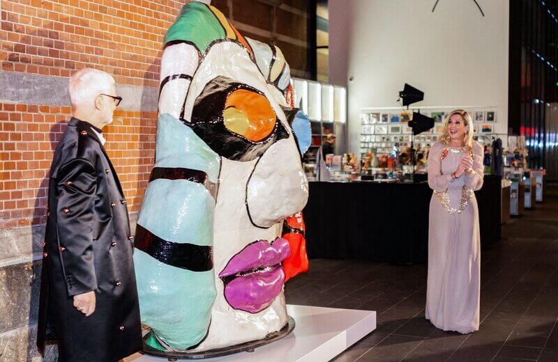 La reina Maxima abre un jardin de esculturas en el Museo Stedelijk 6 - La Reina Máxima inaugura el Jardín de Esculturas del Museo Stedelijk