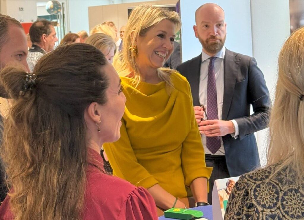 La reina Maxima visita el centro asistencial Ipse de Bruggen en Zoetermeer 6 1024x740 - La Reina Máxima visita el centro asistencial Ipse de Bruggen en Zoetermeer