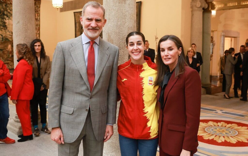 Los Reyes de Espana ofrecen una recepcion a los atletas olimpicos y paralimpicos 7 1024x642 - Los Reyes de España ofrecen una recepción a los atletas olímpicos y paralímpicos