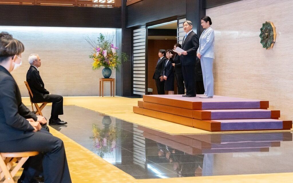 El Emperador y la Emperatriz de Japon dan la bienvenida a los homenajeados y a los atletas sordolimpicos 5 1024x642 - El Emperador y la Emperatriz de Japón dan la bienvenida a los homenajeados y a los atletas sordolímpicos