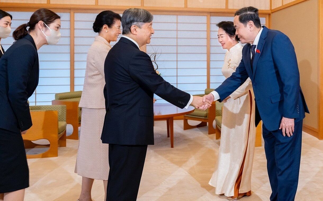 Encuentro histórico en el Palacio Imperial: Japón y Vietnam refuerzan sus lazos