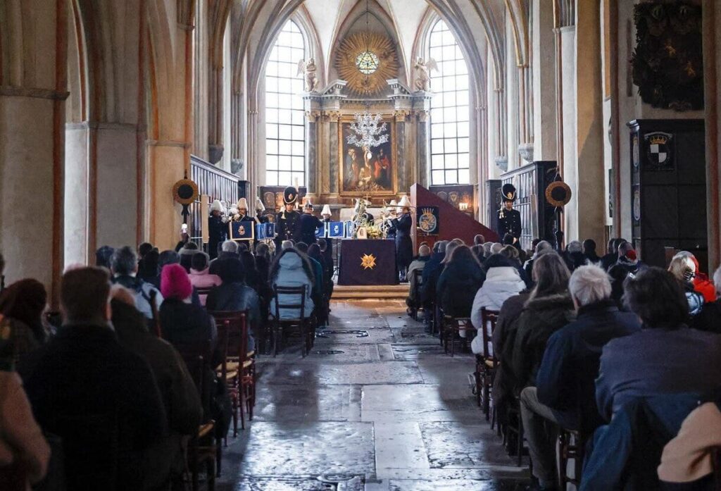 El funeral de la princesa Birgitta se celebro en la capilla de Drottningholm 2 1024x697 - El funeral de la Princesa Birgitta se celebró en la capilla de Drottningholm