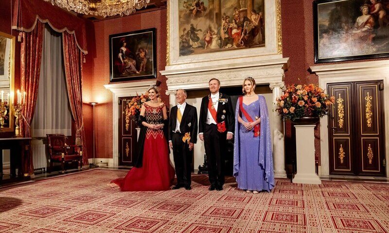 Banquete de Estado en honor al presidente de Portugal