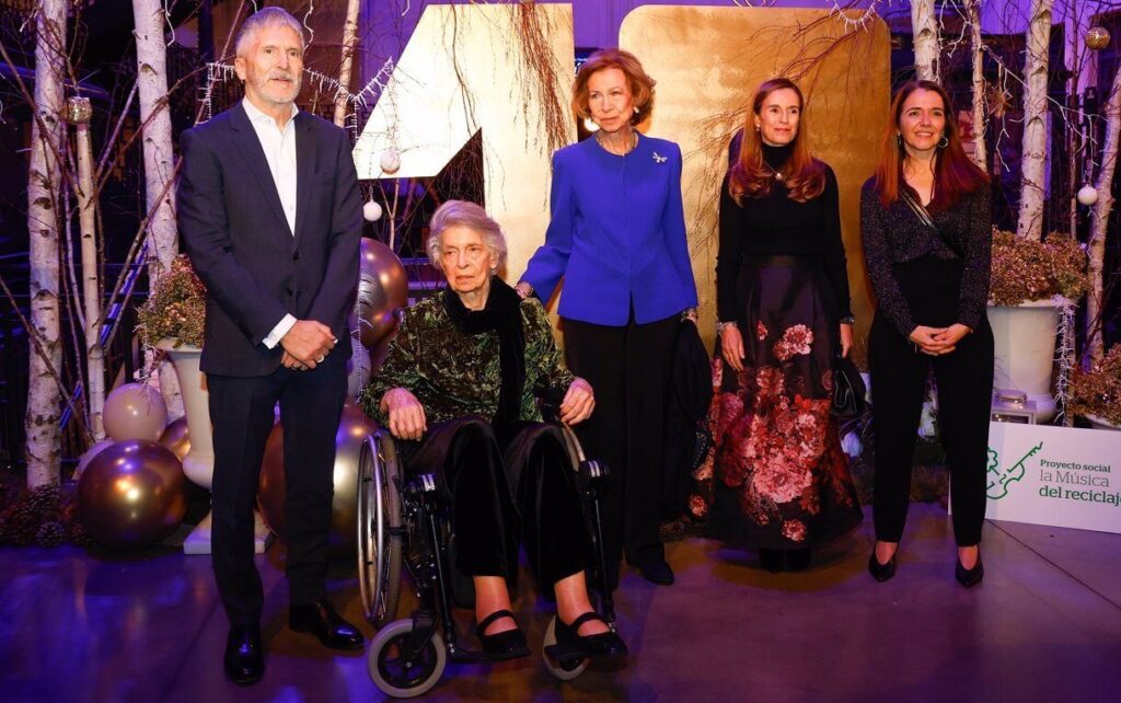 La Reina Sofia asiste a un concierto benefico en el Teatro CaixaBank 6 1024x642 - La Reina Sofía asiste a un concierto benéfico en el Teatro CaixaBank