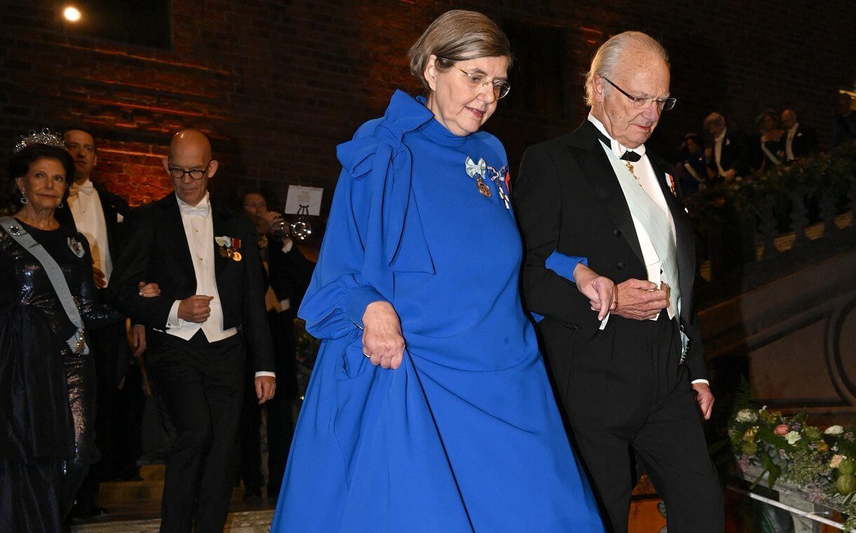 La familia real sueca deslumbra en el Banquete del Premio Nobel 2024