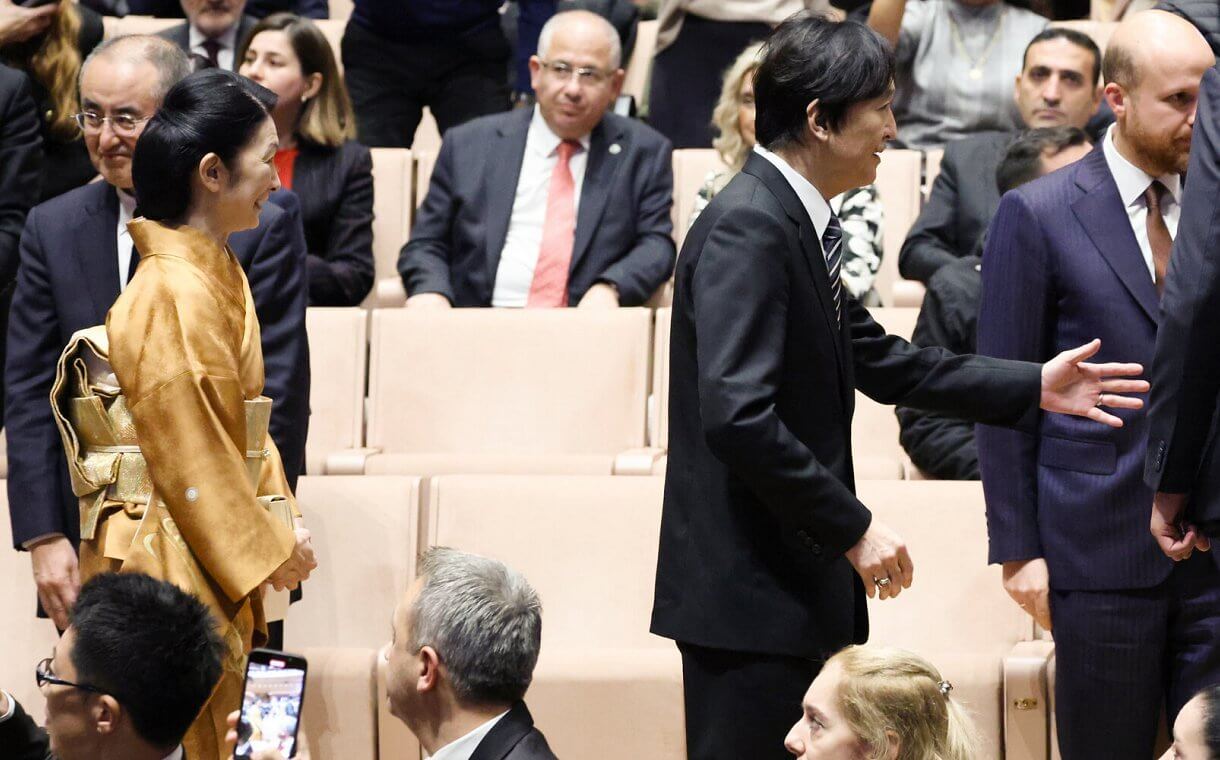 El Príncipe Heredero Akishino y la Princesa Heredera Kiko celebran 100 años de amistad entre Japón y Turquía