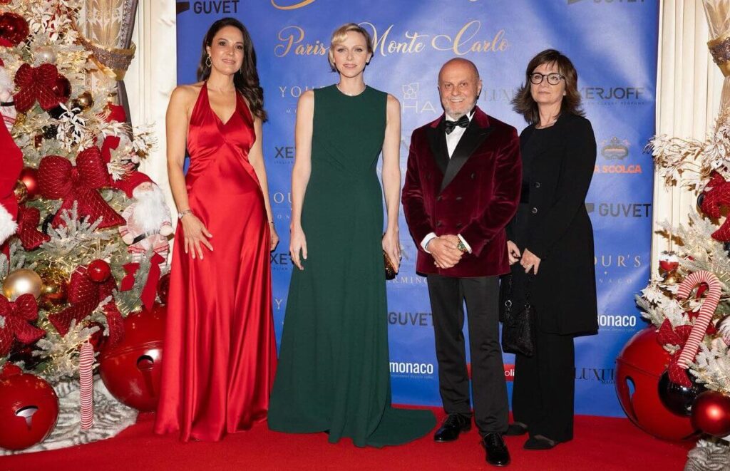 La princesa Charlene asiste al baile de Navidad de 2024 en Montecarlo 2 1024x661 - La Princesa Charlène deslumbra en el Baile de Navidad 2024 de Montecarlo