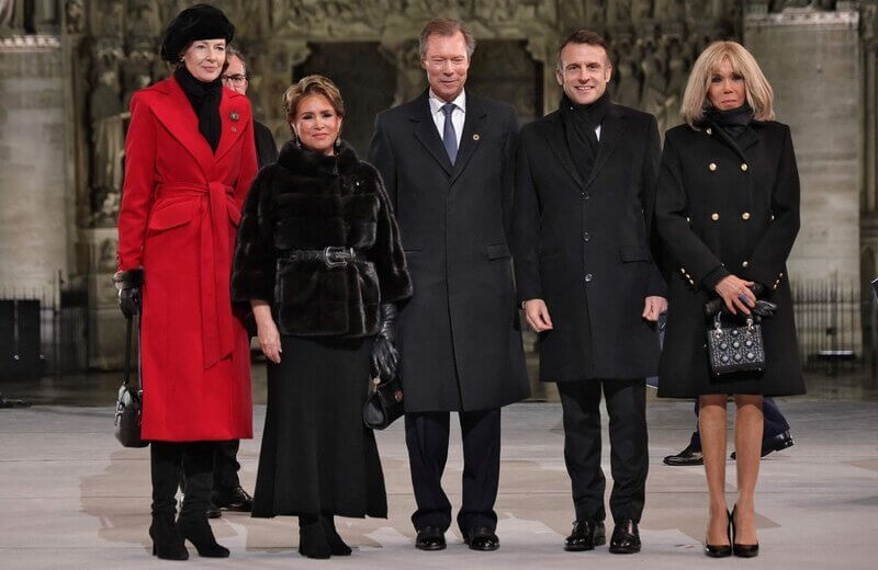 La realeza europea asiste a la ceremonia de reapertura de Notre Dame 5 - La realeza europea celebra la reapertura de Notre-Dame en París