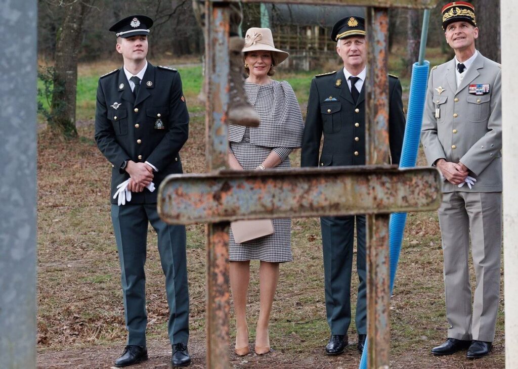 Los reyes de Belgica visitan la Academia Militar de Saint Cyr 3 1024x730 - Los Reyes de Bélgica en Saint-Cyr