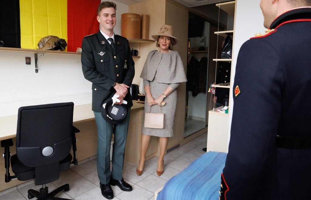 Los reyes de Belgica visitan la Academia Militar de Saint Cyr 4 1024x659 - Los Reyes de Bélgica en Saint-Cyr