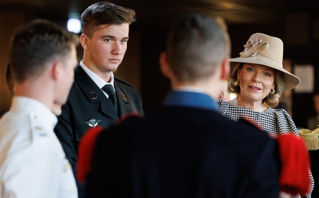 Los reyes de Belgica visitan la Academia Militar de Saint Cyr 6 1024x638 - Los Reyes de Bélgica en Saint-Cyr