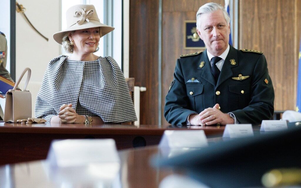 Los reyes de Belgica visitan la Academia Militar de Saint Cyr 9 1024x638 - Los Reyes de Bélgica en Saint-Cyr