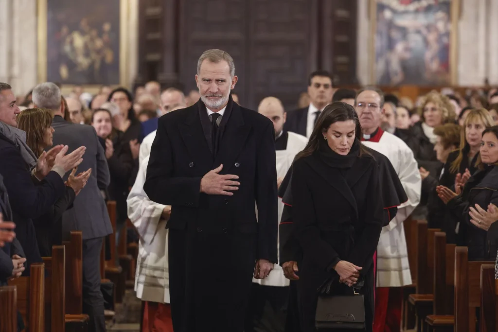 Los reyes de Espana en el funeral por las victimas de la DANA en Valencia 6 1024x683 - Los reyes de España en el funeral por las víctimas de la DANA en Valencia