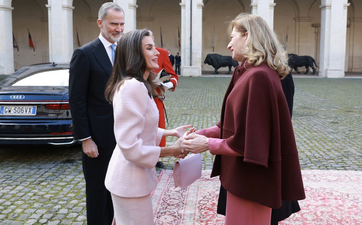 Primer día de la Visita de Estado de los Reyes Felipe VI y Letizia a Italia