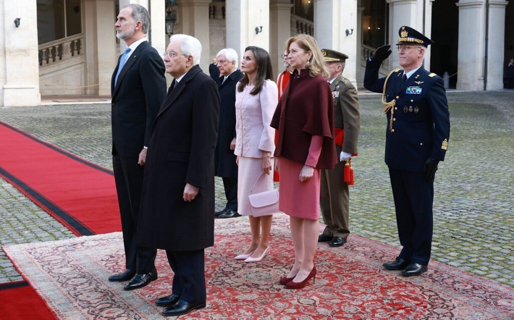 Primer dia de la Visita de Estado de los Reyes Felipe VI y Letizia a Italia 3 1024x638 - Primer día de la Visita de Estado de los Reyes Felipe VI y Letizia a Italia