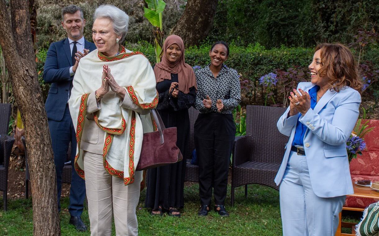 La Princesa Benedicta y su visita oficial a Aldeas Infantiles SOS en Etiopía