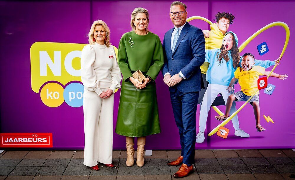 La Reina Maxima inaugura la Exposicion Nacional de Educacion en Utrecht 2 - La Reina Máxima inaugura la Exposición Nacional de Educación en Utrecht