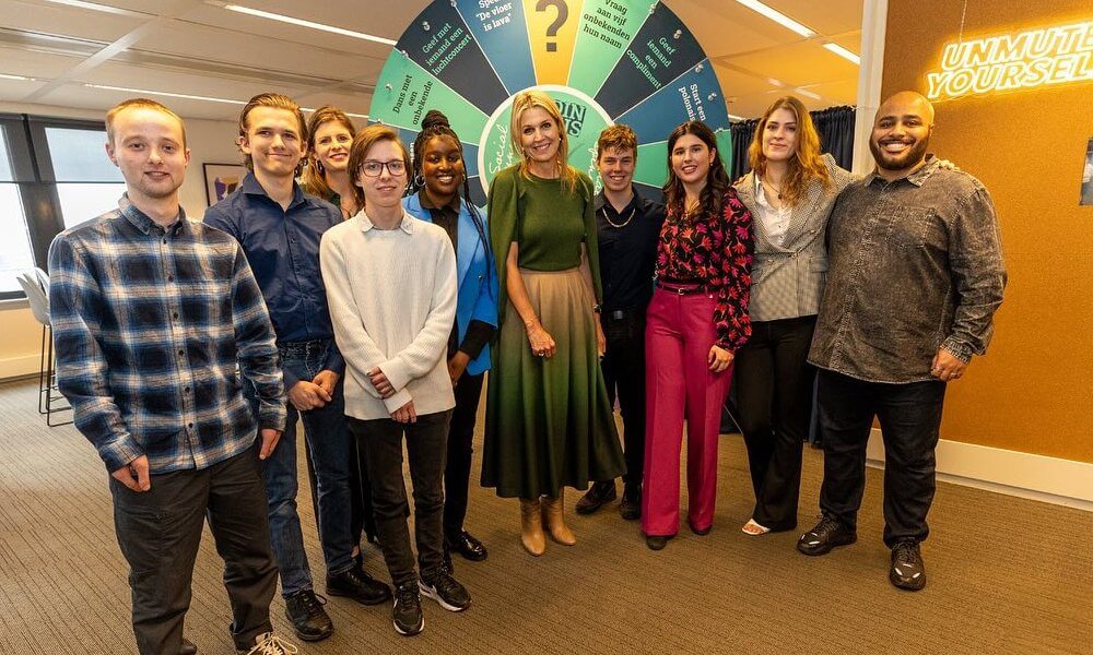 La Reina Maxima realiza una visita de trabajo a la Fundacion Join Us 2 - La Reina Máxima refuerza su compromiso con la salud mental juvenil en su visita a la Fundación Join Us