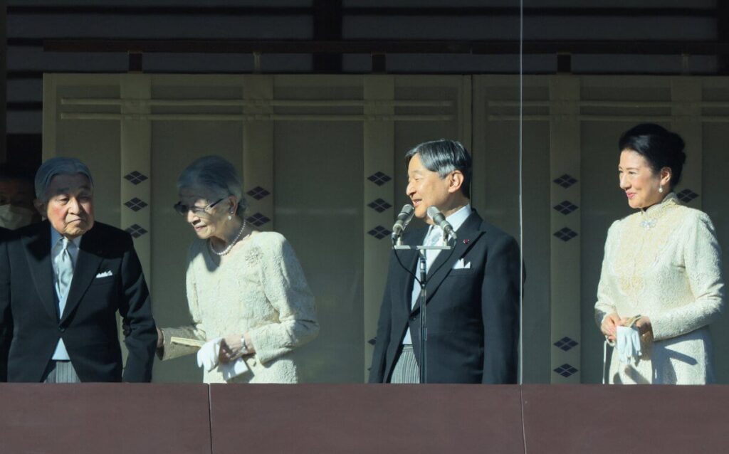 La familia imperial de Japon asiste al evento de felicitacion de Ano Nuevo 2025 02 1024x638 - La Familia Imperial de Japón celebra el evento de felicitación de Año Nuevo 2025