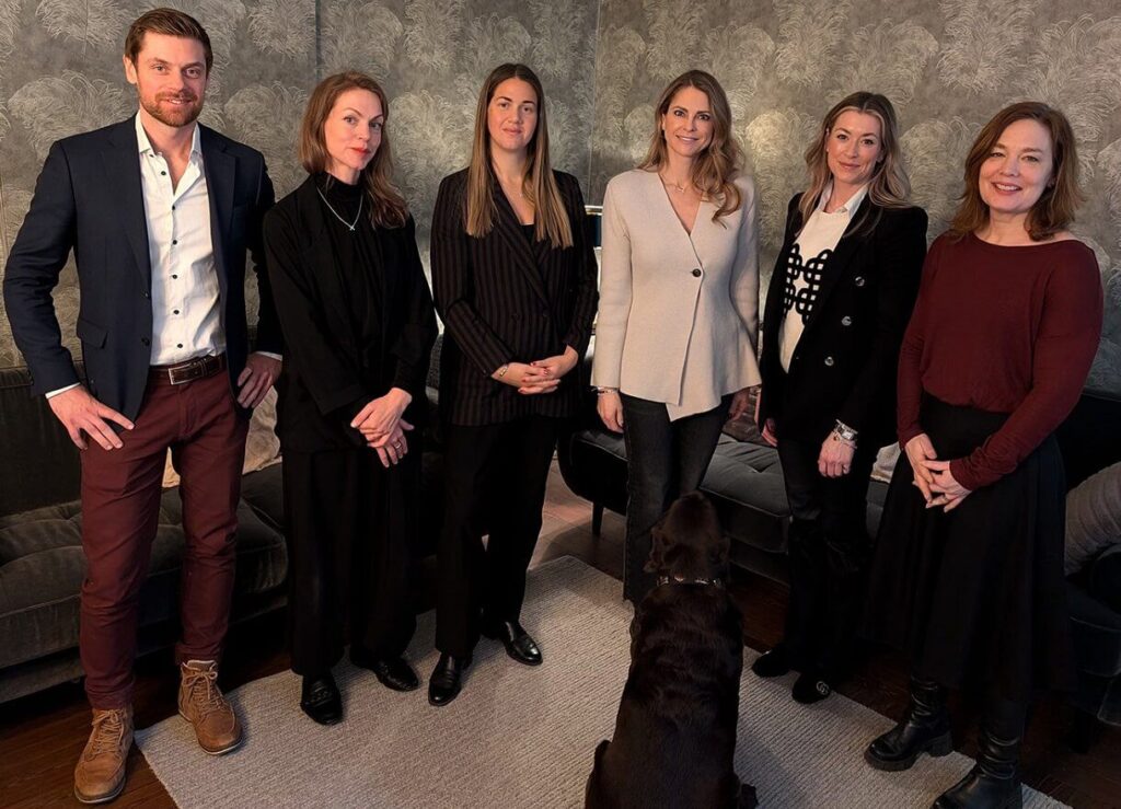 La princesa MADELEINE visita la Fundacion ChildX en Estocolmo 2 1024x739 - La Princesa MADELEINE de Suecia visita la Fundación ChildX en Estocolmo