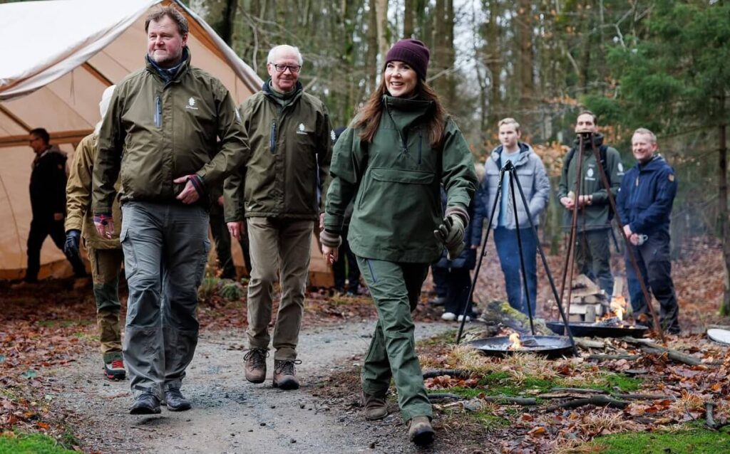 La reina Maria de Dinamarca visita el bosque de Lerbjerg con el Fondo Natural Danes2 1024x638 - La reina María de Dinamarca visita el bosque de Lerbjerg junto al Fondo Natural Danés