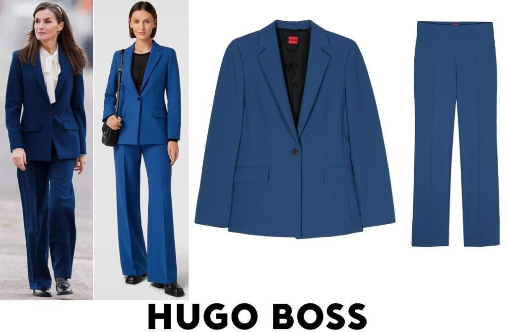 Blazer Atana y pantalón Haitama de HUGO BOSS