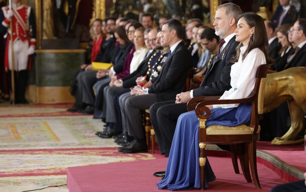 Los Reyes de Espana ofrecen una recepcion de Ano Nuevo al Cuerpo Diplomatico 6 1024x642 - Los Reyes de España ofrecen una recepción de Año Nuevo al Cuerpo Diplomático