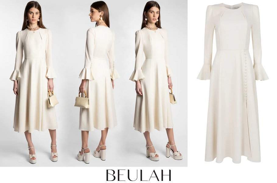 Vestido midi Yahvi de Beulah London