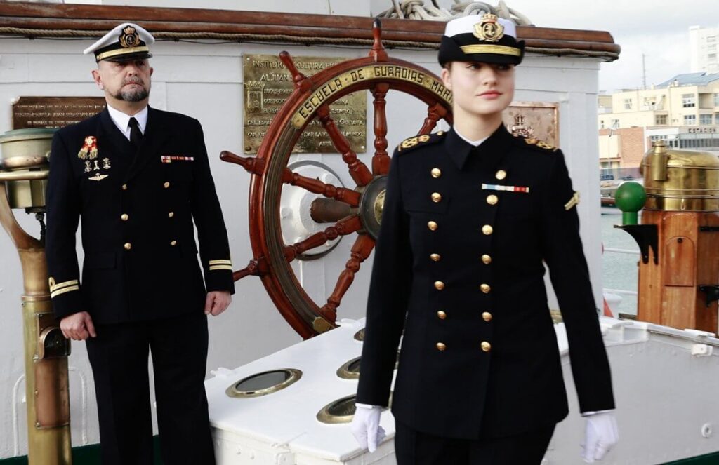 Princesa Leonor embarca en el Buque Escuela Naval Elcano 4 1024x663 - La Princesa Leonor embarca en el Buque Escuela Naval Elcano