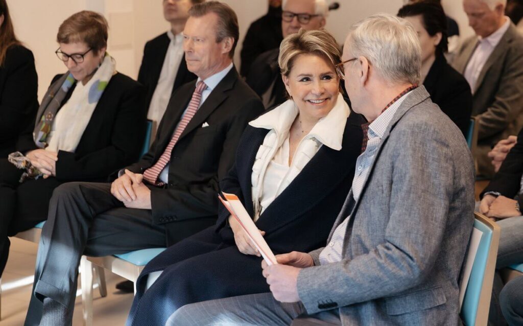 El Gran Duque y la Gran Duquesa inauguran un restaurante social en Hollerich 03 1024x638 - El Gran Duque Enrique y la Gran Duquesa María Teresa inauguran un restaurante social en Hollerich