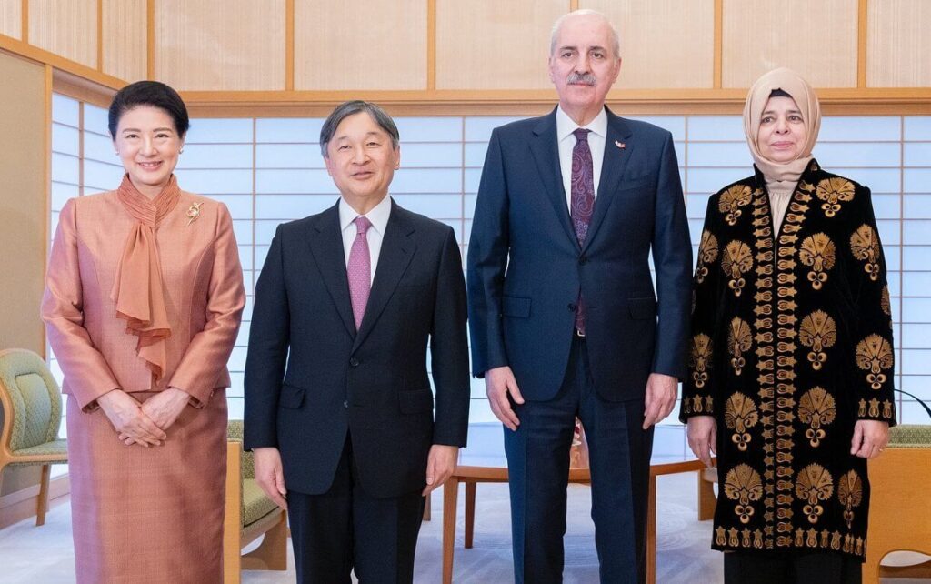 El emperador Naruhito y la emperatriz Masako reciben al presidente de la GNAT 2 1024x642 - ¡Encuentro de alto nivel en Tokio!